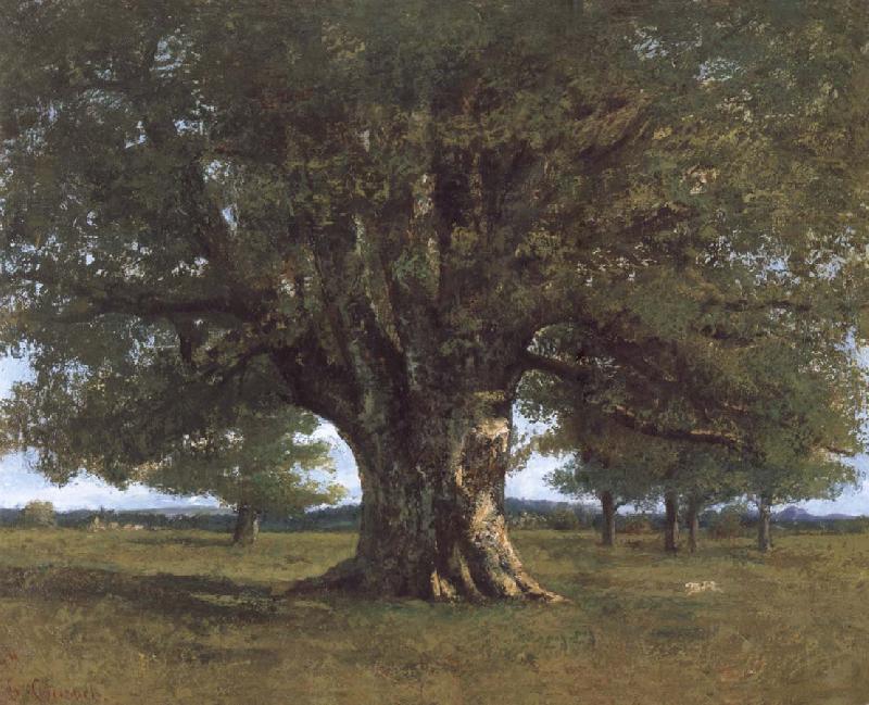 Gustave Courbet The Oak of Flagey China oil painting art